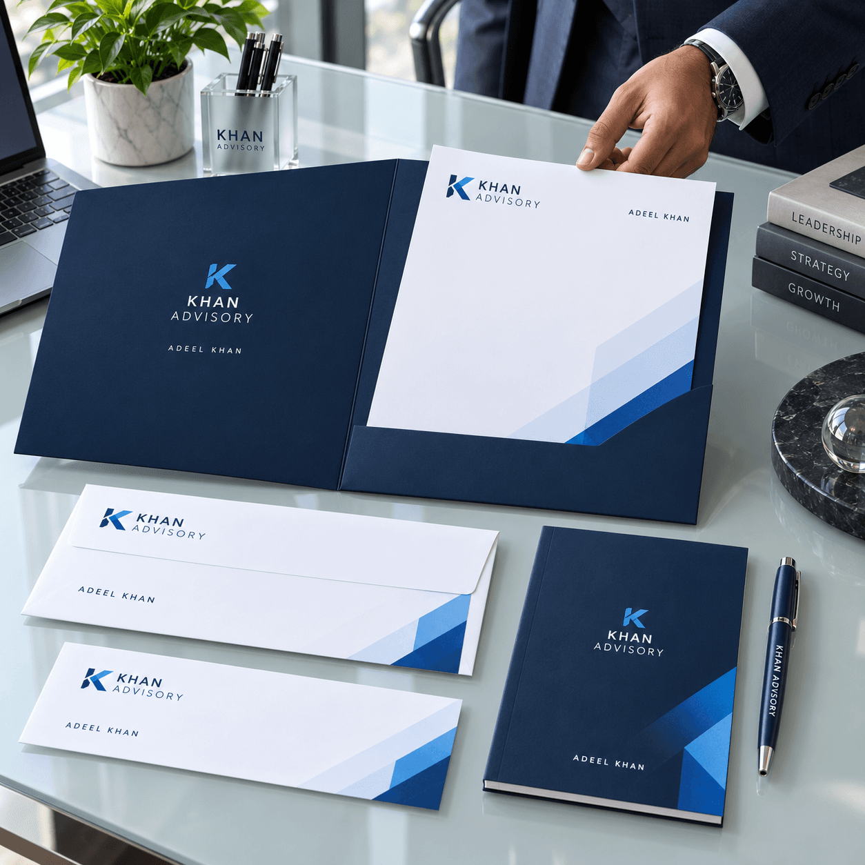 Corporate Stationery printing outcomes for Bahria Town Karachi